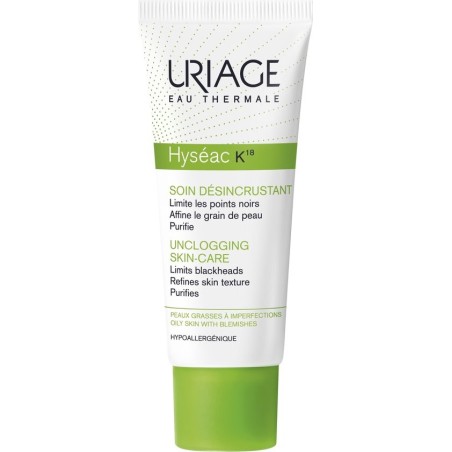 URIAGE HYSEAC K18 SOIN DESINCRUSTANT 40ML – Pour le visage | URIAGE  3