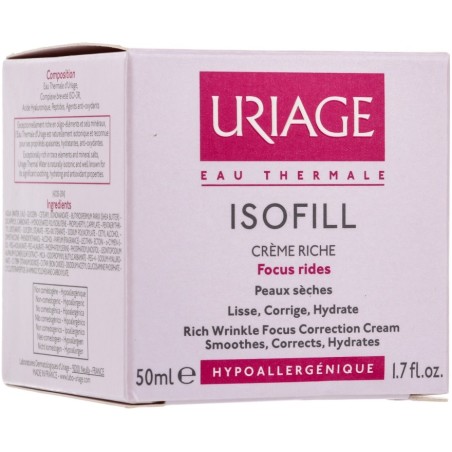 URIAGE ISOFILL CREME RICHE FOCUS RIDES 50ML – Pour le visage | URIAGE  2