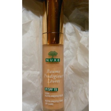 NUXE BAUME PRODIGIEUX LEVRES SPF15 N01 NATUREL CRISTAL 7ML – Protection solaire et bronzage | NUXE  2