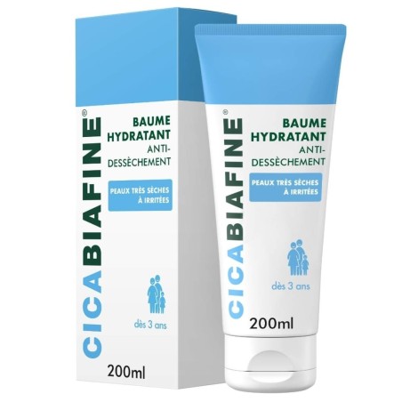 CICABIAFINE BAUME HYDRATANT CORPOREL QUOTIDIEN TUBE 200ML – Soin pour peau sèche et atopique | BIAFINE  3