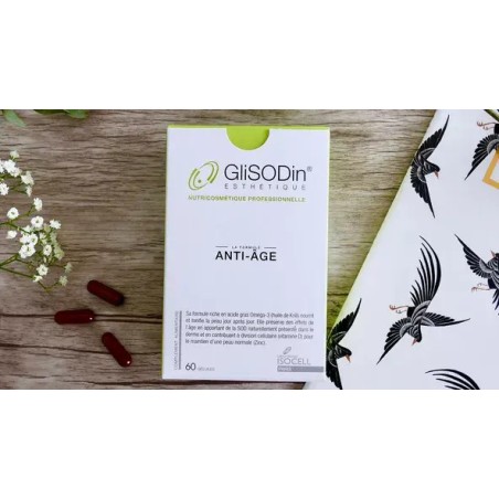 GLISODIN ANTI AGE 60 GELULES – Vitamines et compléments alimentaires | Glisodin  1