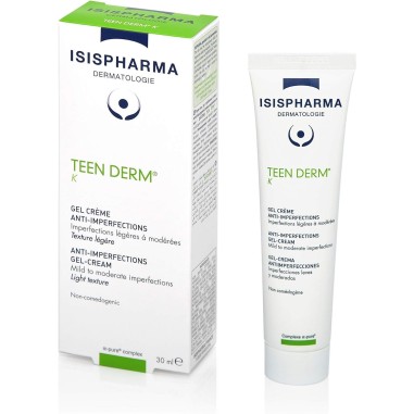 ISISPHARMA TEEN DERM K EMULSION GEL CREME ANTI-IMPERFECTIONS 30ML REF COIVISI006 – Pour le visage | ISIS PHARMA  2