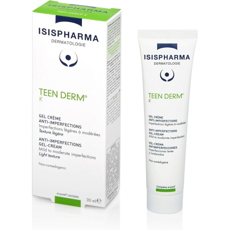 ISISPHARMA TEEN DERM K EMULSION GEL CREME ANTI-IMPERFECTIONS 30ML REF COIVISI006 – Pour le visage | ISIS PHARMA  2