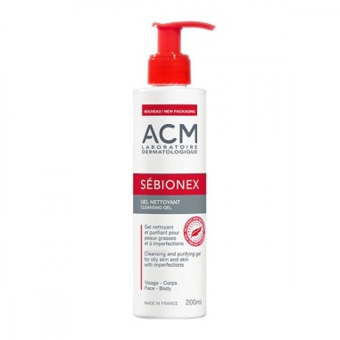 ACM SEBIONEX GEL NETTOYANT CLEANSING 200ML – Accueil | ACM  1