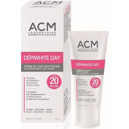 ACM DEPIWHITE DAY CREME ECLAIRCISSANTE DE JOUR 40ML – Pour le visage | ACM  1