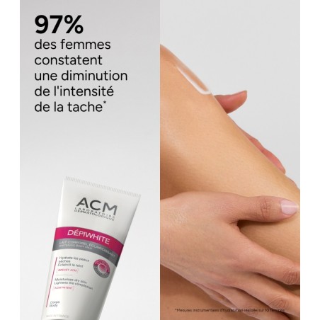 ACM DEPIWHITE LAIT CORPOREL ECLAIRISSANT 200ML – Pour le visage | ACM  1